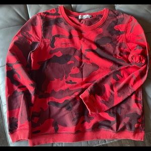 Valentino red sweatshirt